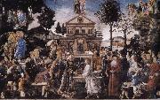 Sandro Botticelli The temptation of Christ Sweden oil painting artist